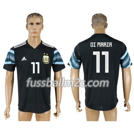 Fußballtrikots Argentinien Angel Di Maria 7 Auswärts Trikotsatz WM 2018