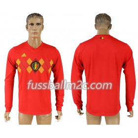 Fußballtrikots Belgien Heim Trikotsatz WM 2018 Langarm
