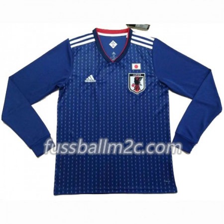 Fußballtrikots Japonia Heim Trikotsatz WM 2018 Langarm