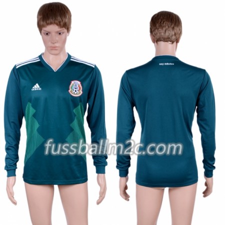 Fußballtrikots Mexiko Heim Trikotsatz WM 2018 Langarm