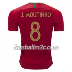Fußballtrikots Portugal Joao Moutinho 8 Heim Trikotsatz WM 2018